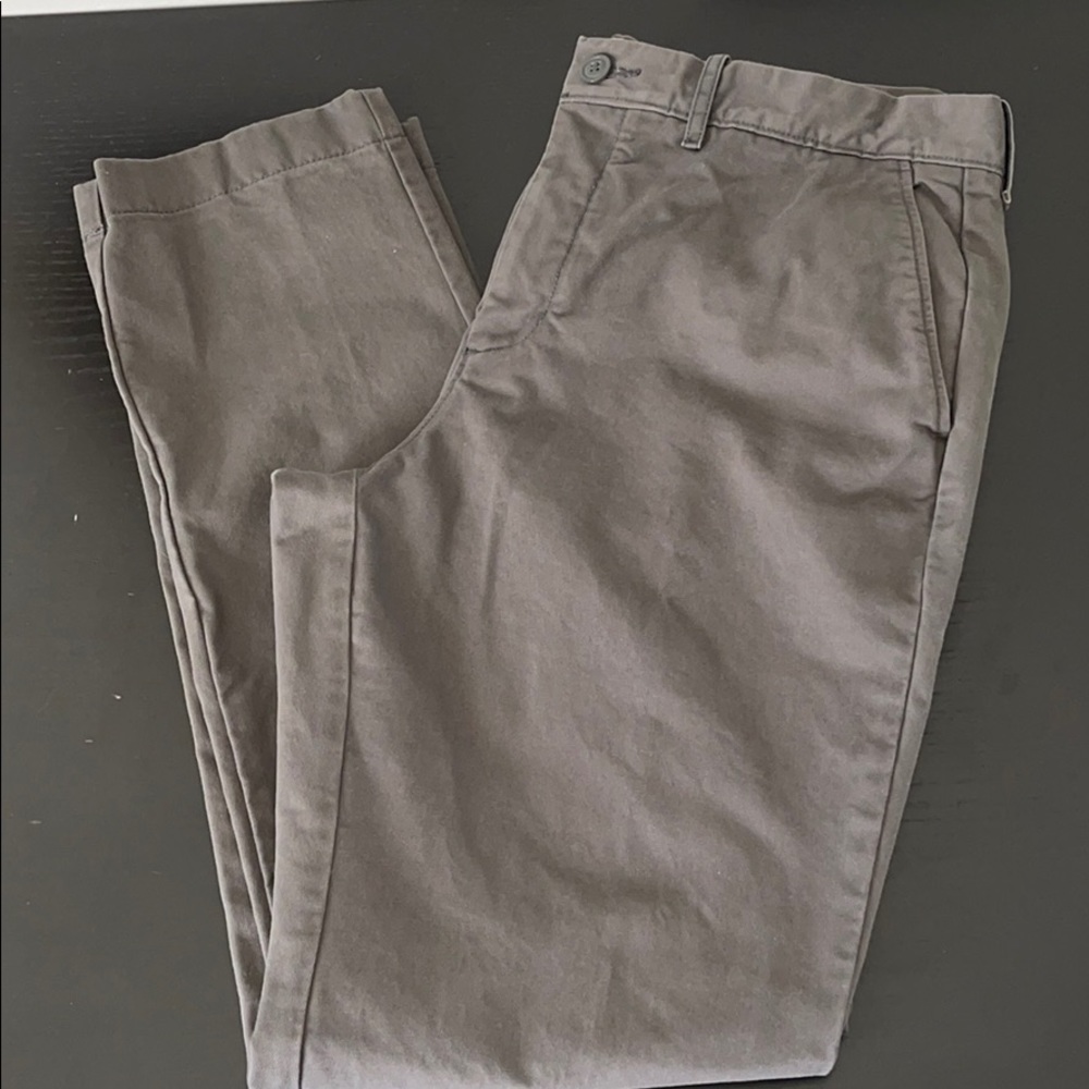 J crew Always gray pants 34x32